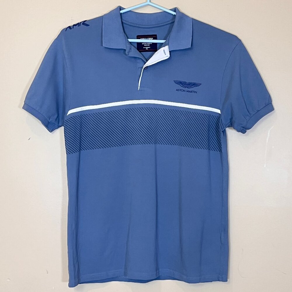 Aston Martin Racing By Hackett Polo Shirt - Men's Size XXL